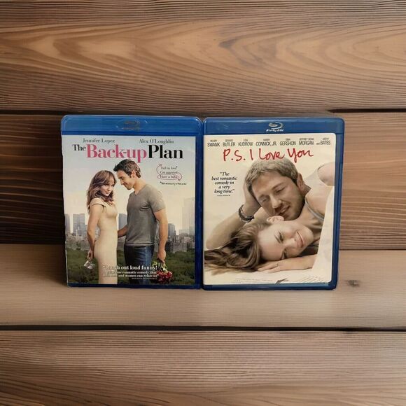 Romance Blu-ray Bundle The Back-Up Plan & P.S. I Love You - Picture 1 of 9